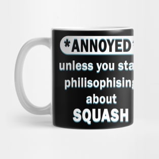 Squash Racket Hall Court Gift Double Mug